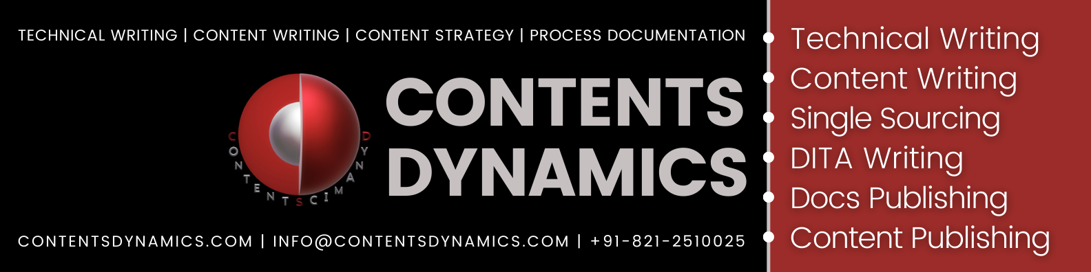 What? Why? and How? at Contents Dynamics